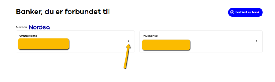 Dinero Grundkonto forbundet