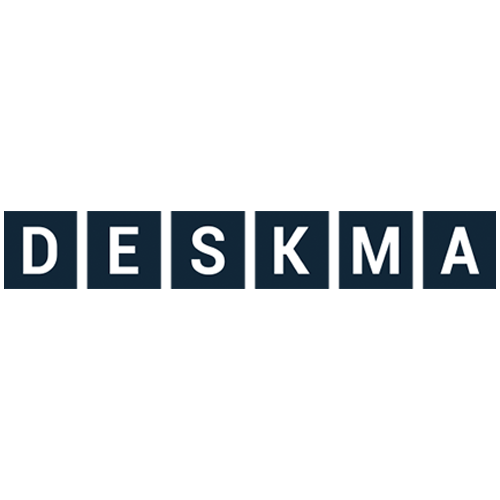 Deskma logo sort