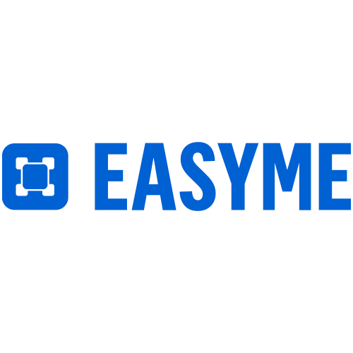 EasyMe logo blå