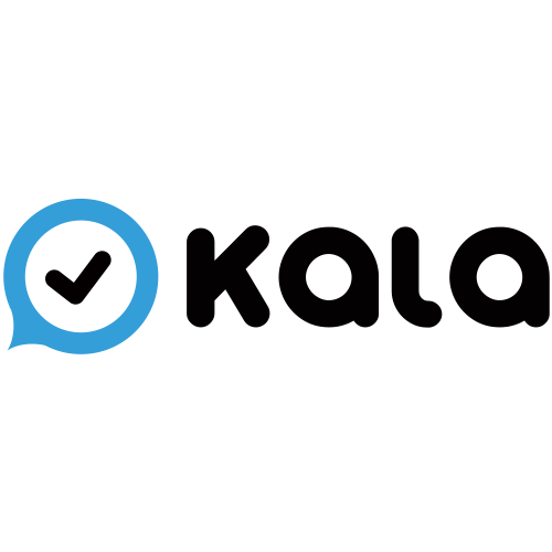 Kala logo i blå