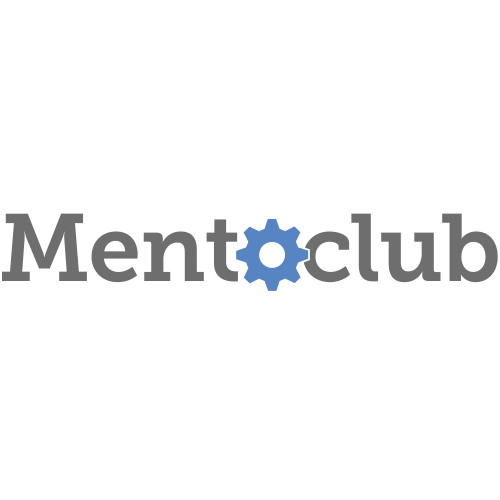 Mentoclub logo grå