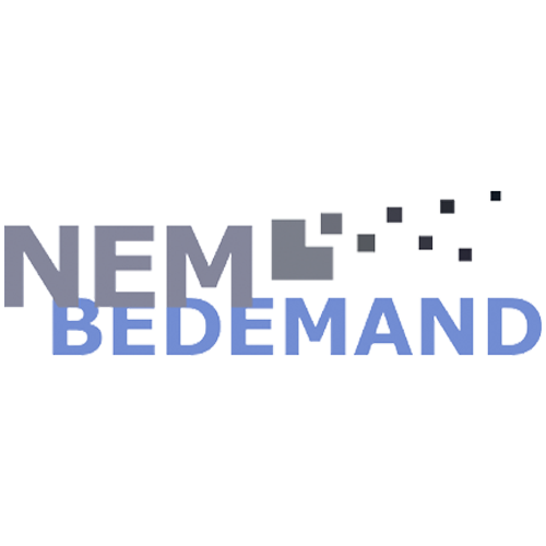NemBedemand logo med firkant