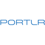 Portlr logo til web i blå
