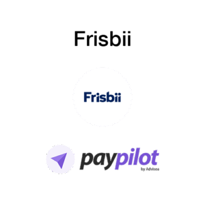 Frisbii og Paypilot logoer